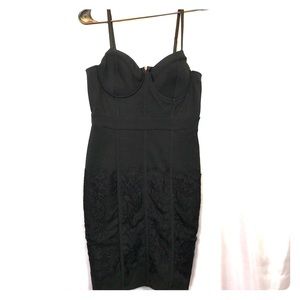 NWT Sexy Black Lace Dress size medium